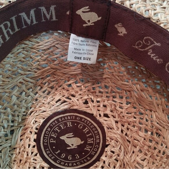 Peter Grimm Straw Hat - Picture 9 of 9